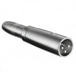 Proficon ADA15 adaptor XLR αρσενικό σε 6.3mm TRS θηλυκό καρφί